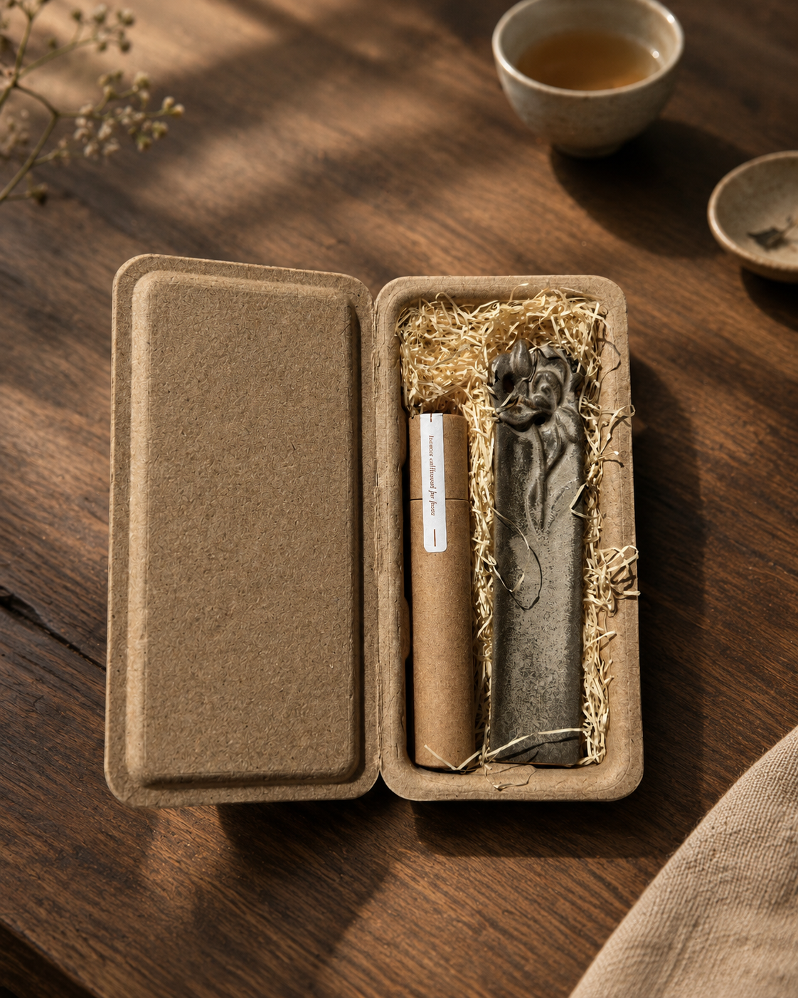 Quiet Page 静页 — Evening Study Incense