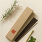 Second Wind focus incense box with a single stick, ivory background