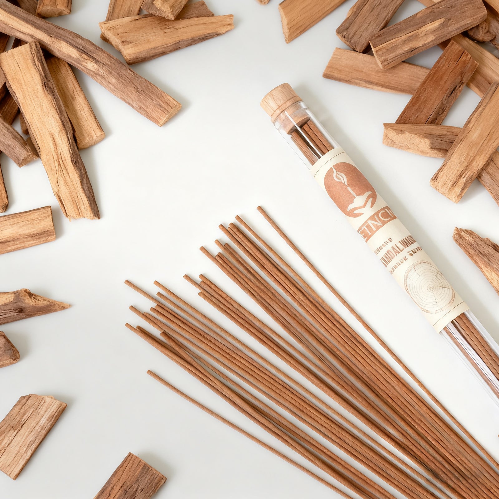 sandalwood incense sticks photo